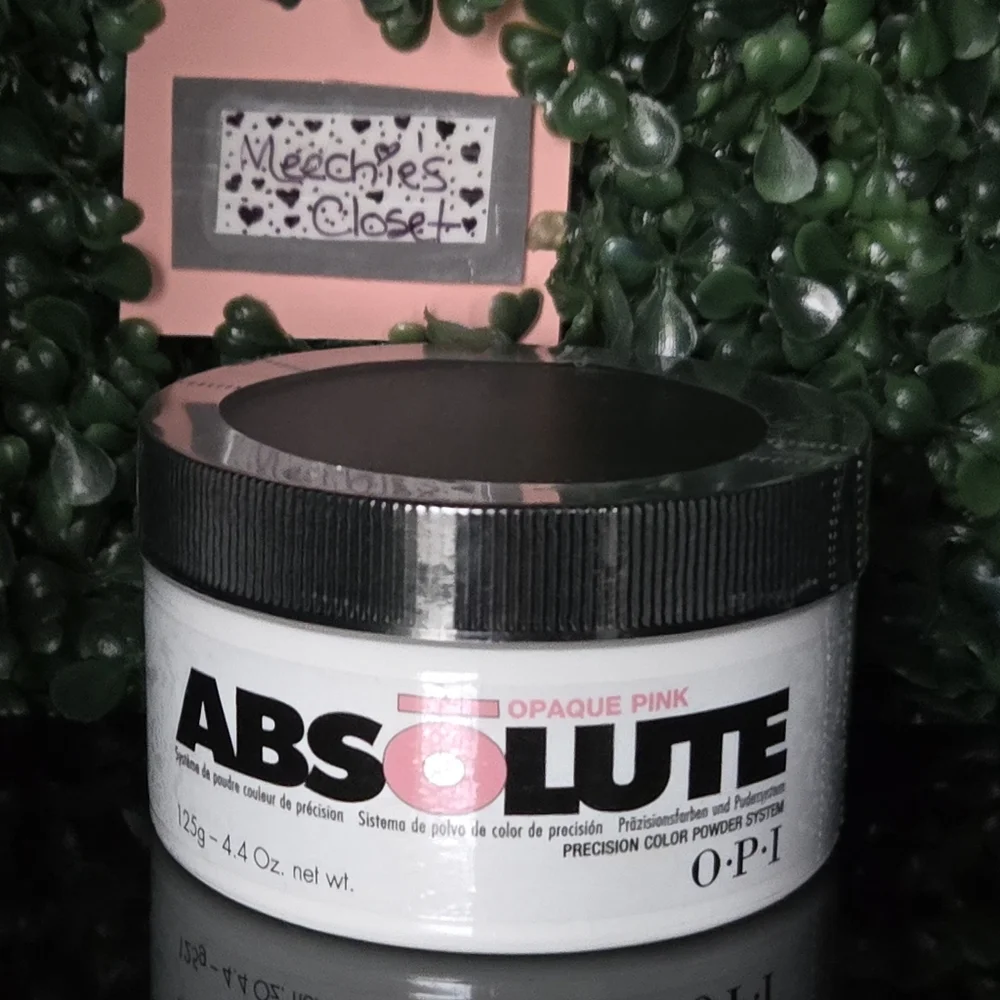 OPI ABSOLUTE Precision Color Powder System 125g / 4.4 oz OPAQUE PINK SEALED.